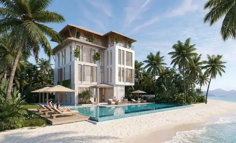 Mẫu biệt thự nghỉ dưỡng ven biển Vinhomes Green Paradise Cần Giờ