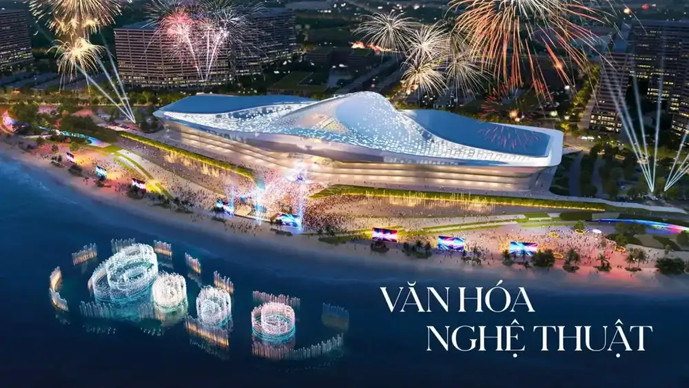 Trung tâm văn hóa nghệ thuật - Vinhomes Green Paradise Cần Giờ
