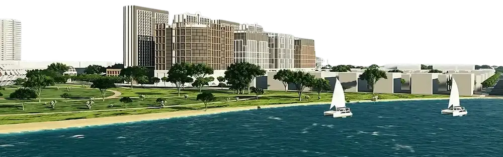 Phối cảnh tổng quan Vinhomes Green Paradise Cần Giờ
